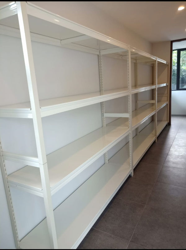 Holeless Boltless Rack Singapore Lshape Racks