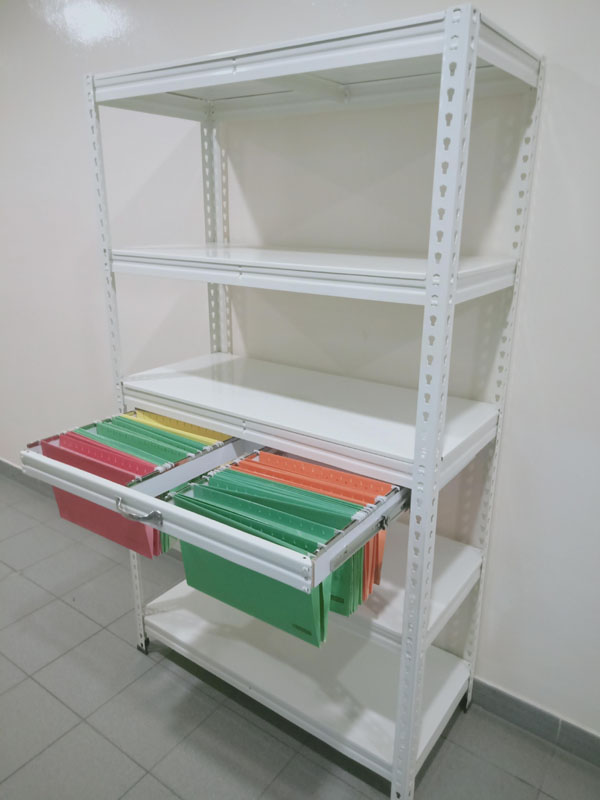 pendaflex filing shelf