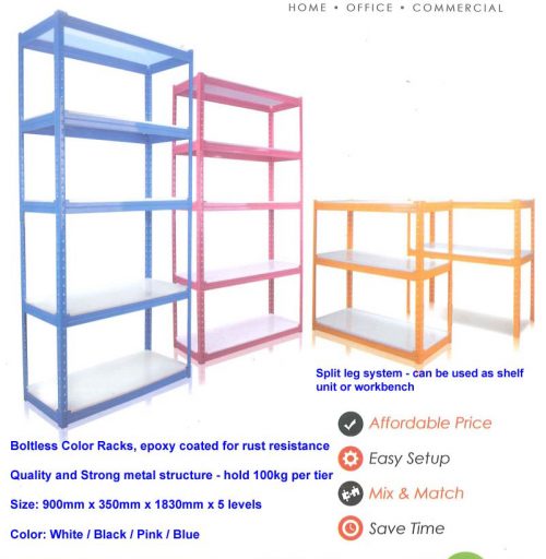 Buy Boltless Racks Singapore Lshape Storage Racks Bombshelter Rack