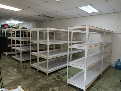 boltless racks for warehouse