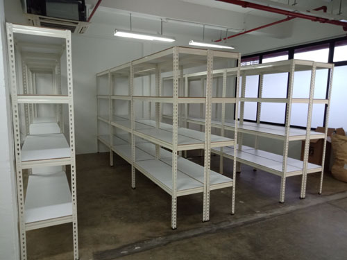 boltless racks for warehouse